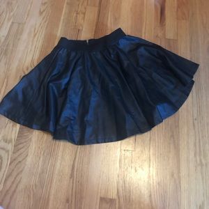 Vintage Pleather Skirt